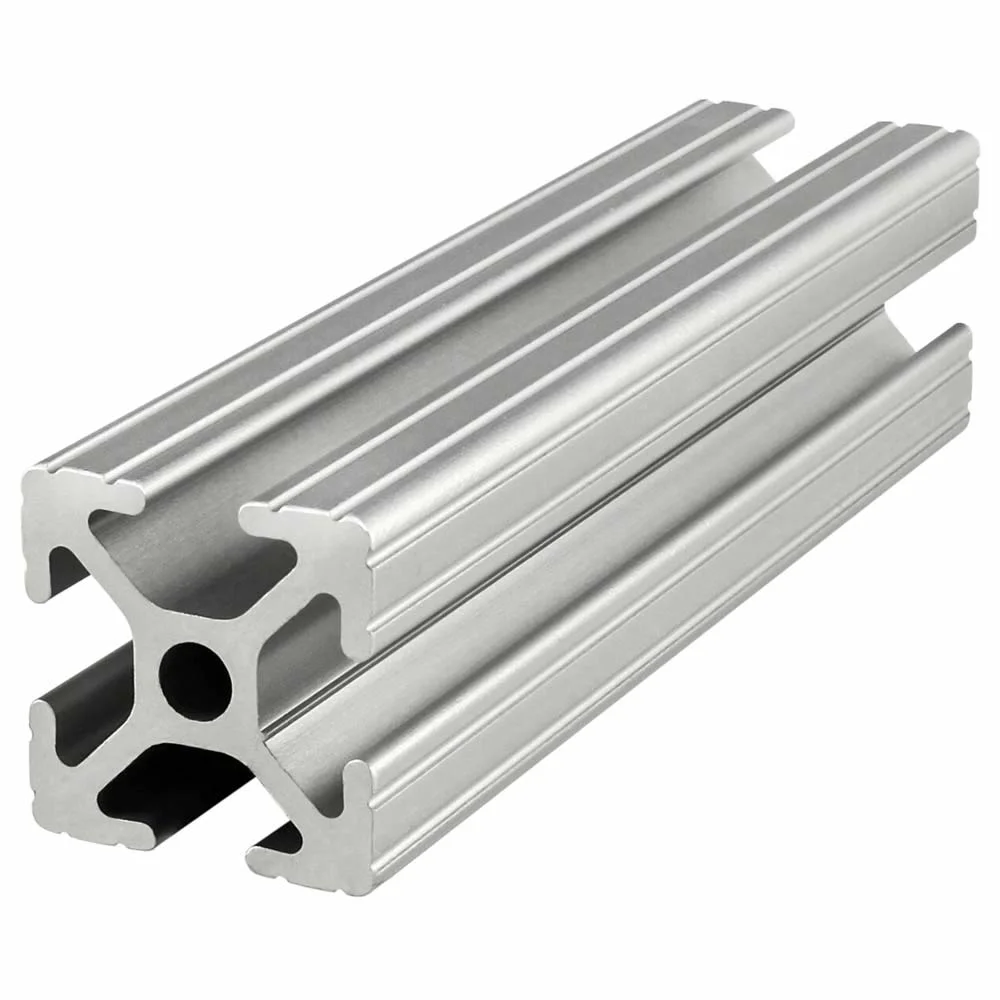 30x30mm T la fente d'alliage en aluminium anodisé industriel Profil d'Extrusion en stock