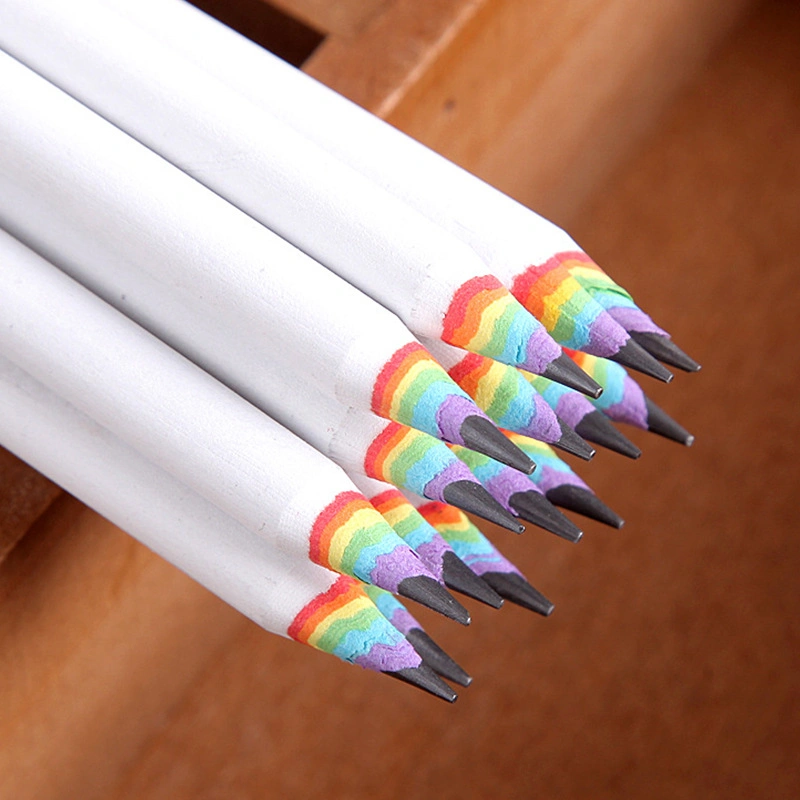 Охраны окружающей среды документ Rainbow цветных карандашей для канцелярских принадлежностей