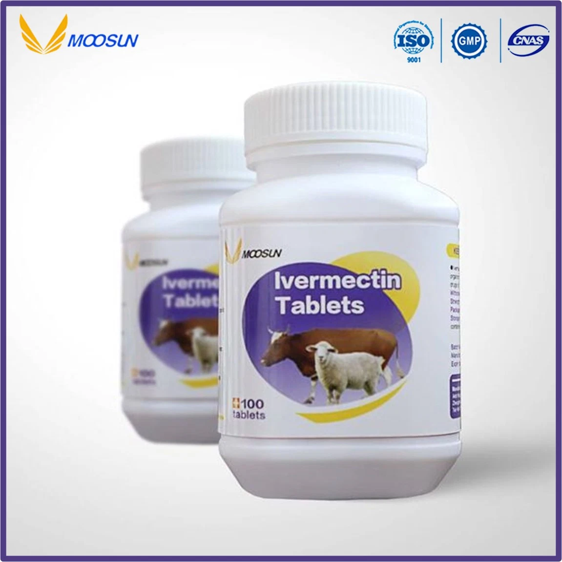 Makrolid Antiparasitdrogen Ivermectin Tabletten für den Veterinärgebrauch