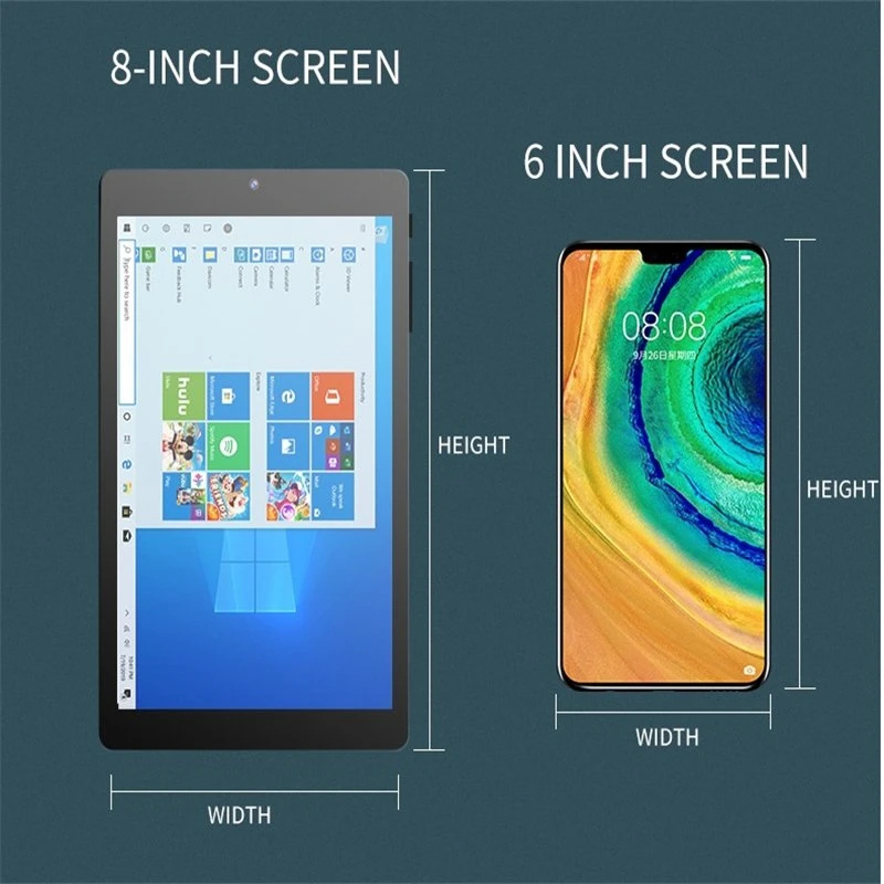 8 Inch Windows Tablet PC Mini Portable Bluetooth WiFi HD Tablet Call