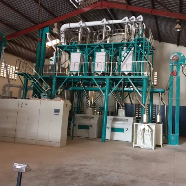 Maize Milling Machines Meal Grits Flour Processing Line Maize Mill