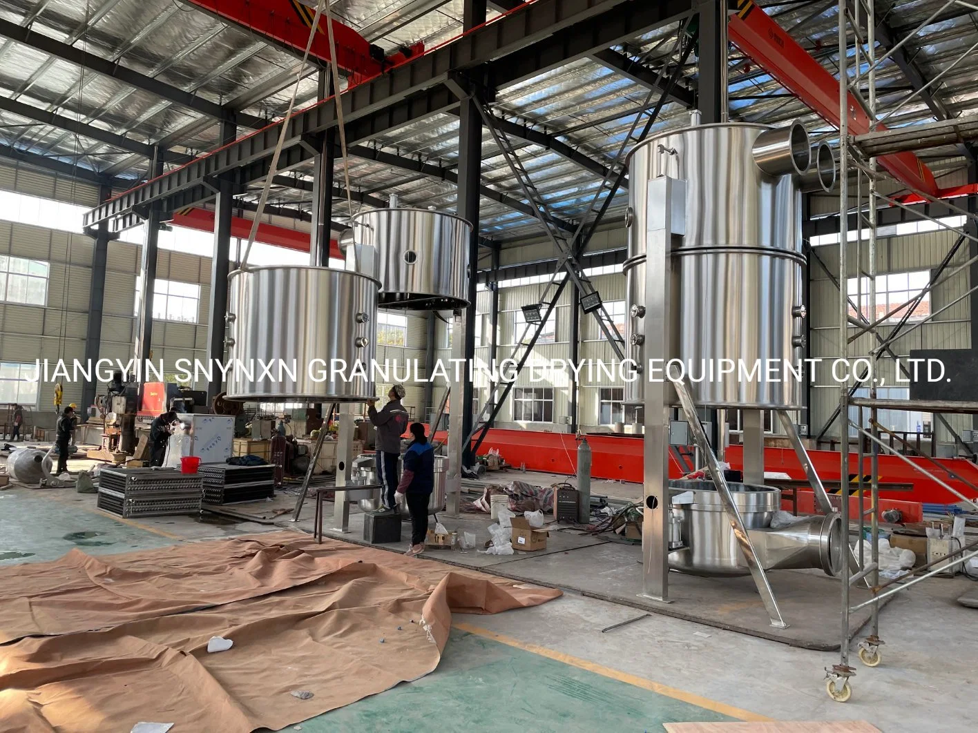 Fg Fluid Bed Dryer Drying Machine