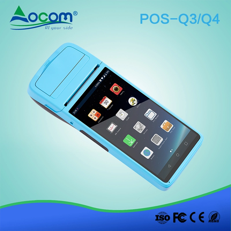 3G/4G Mobile Android Android POS terminal de loterie