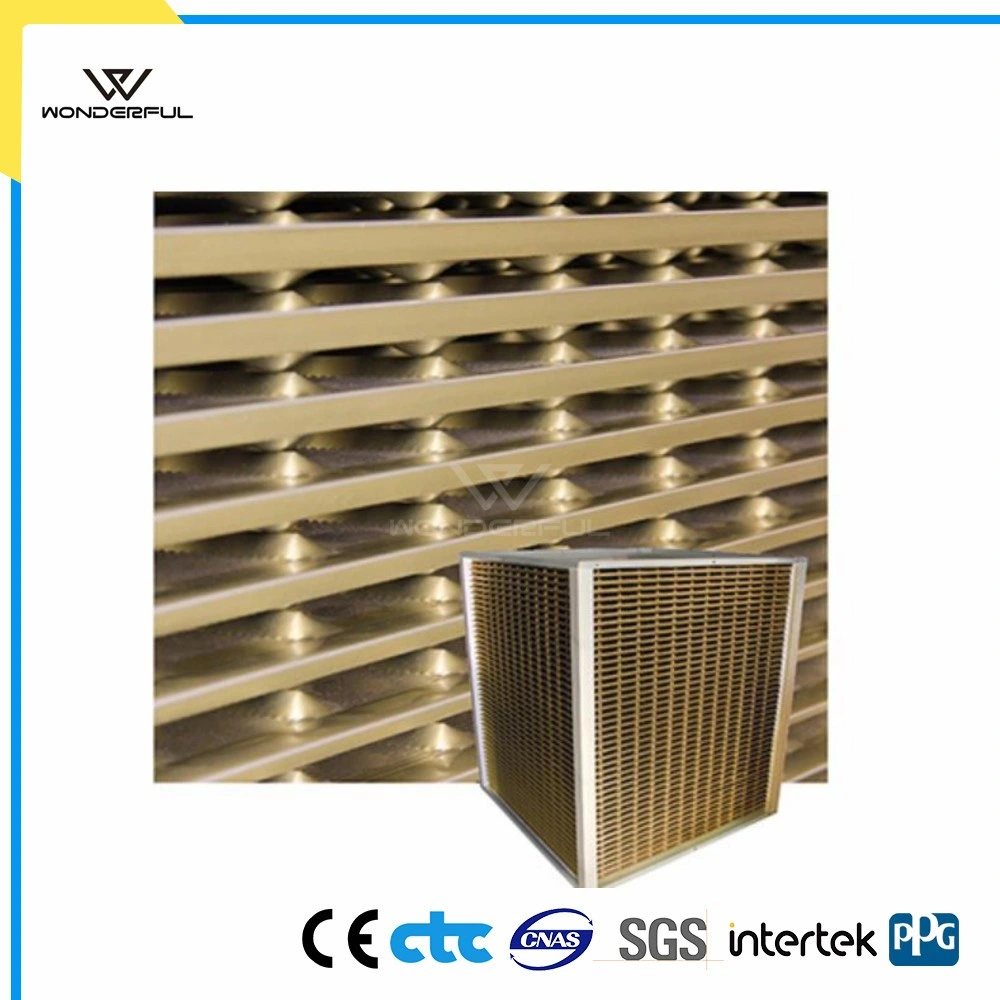 Golden Hydrophilic Aluminum Coil Air Conditioner Fins