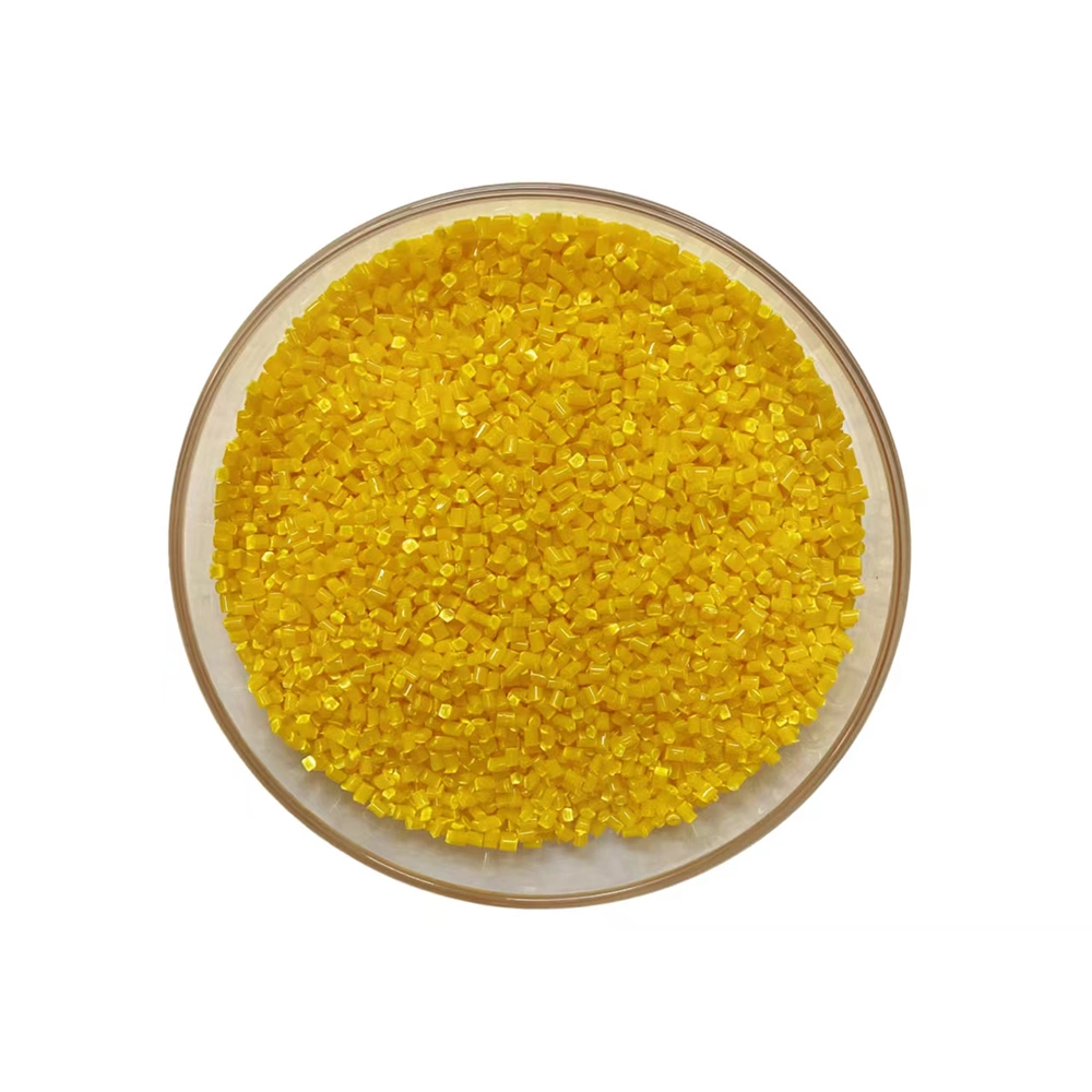 Anti-Static Yellow PE Masterbatch for Food Packaging Films and Bags Production