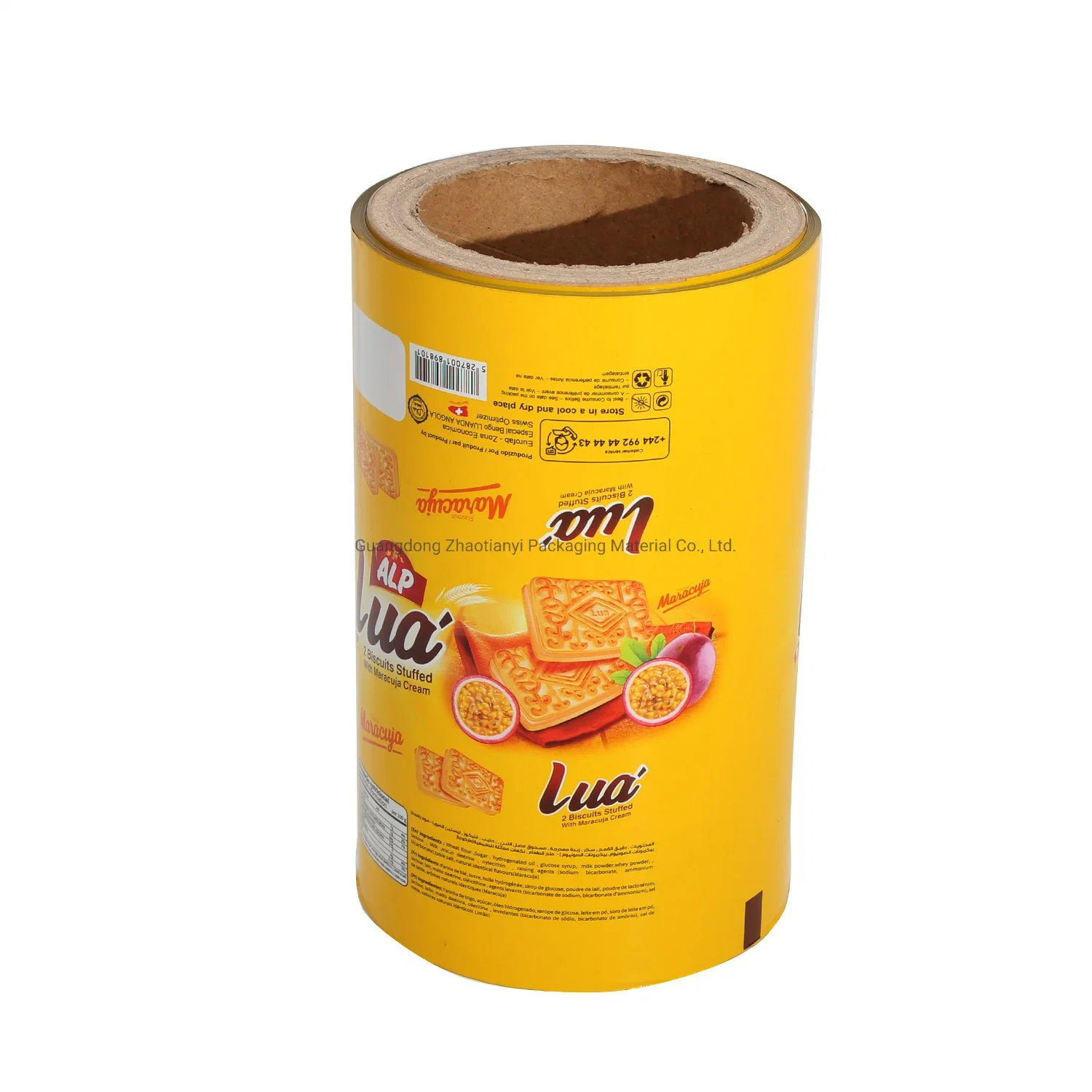 Custom Printed Packaging Reasonable Price Cold Seal Rolls Food Grade Plastic Film Roll