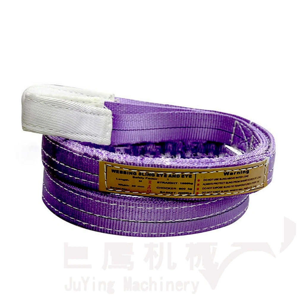 50mm 2000kg Polyester Flat Webbing Sling/Lifting Sling Belt