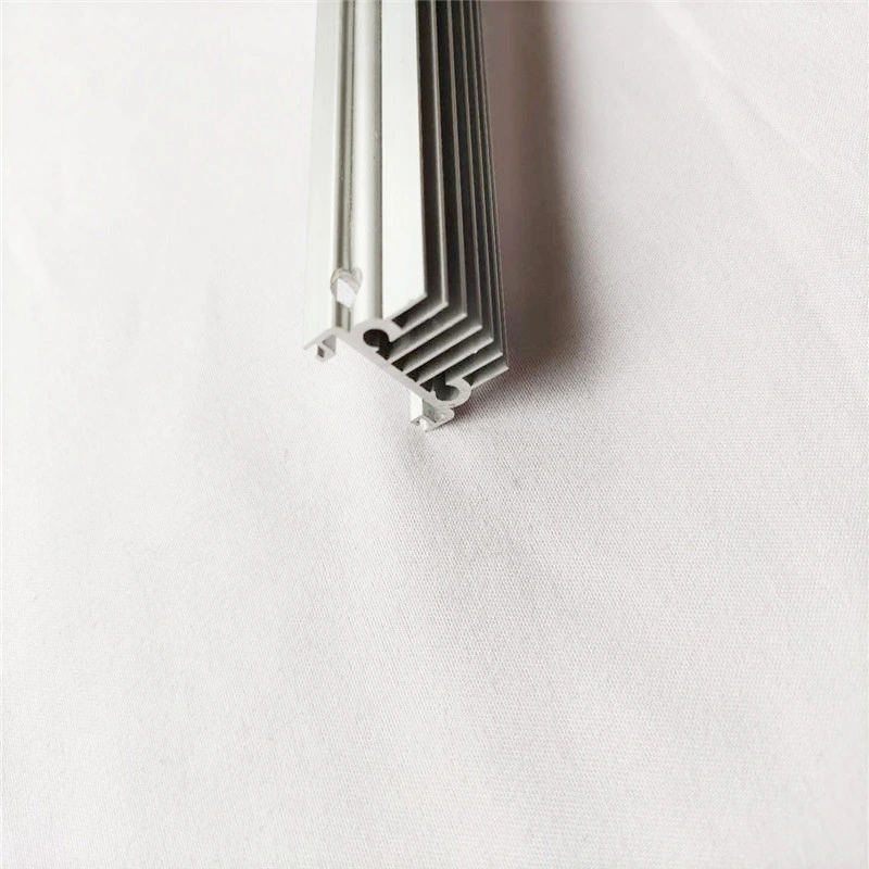 6063 T5 Sivery LED Heatsink Aluminum Profiles