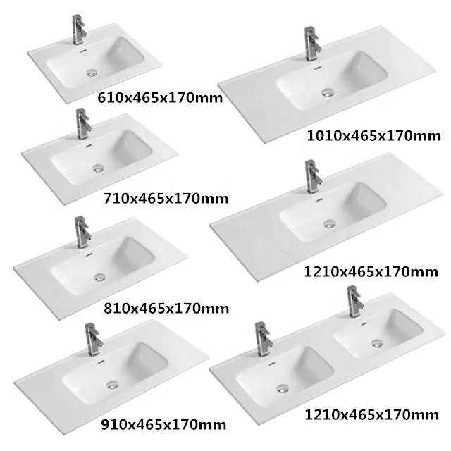 El arte del disipador de Bathroom-Basin personalizables de la cuenca del Gabinete de baño Cuenca de cuarto de baño mayorista