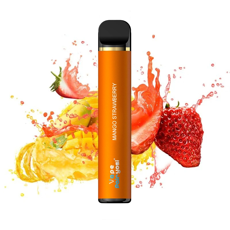 Benutzerdefinierte E Zigarette milchig Melone Einweg Vape Pen Mesh Spule Riesige Vapor Vaporizer 1600/3000 Puffs Atomizer OEM / ODM