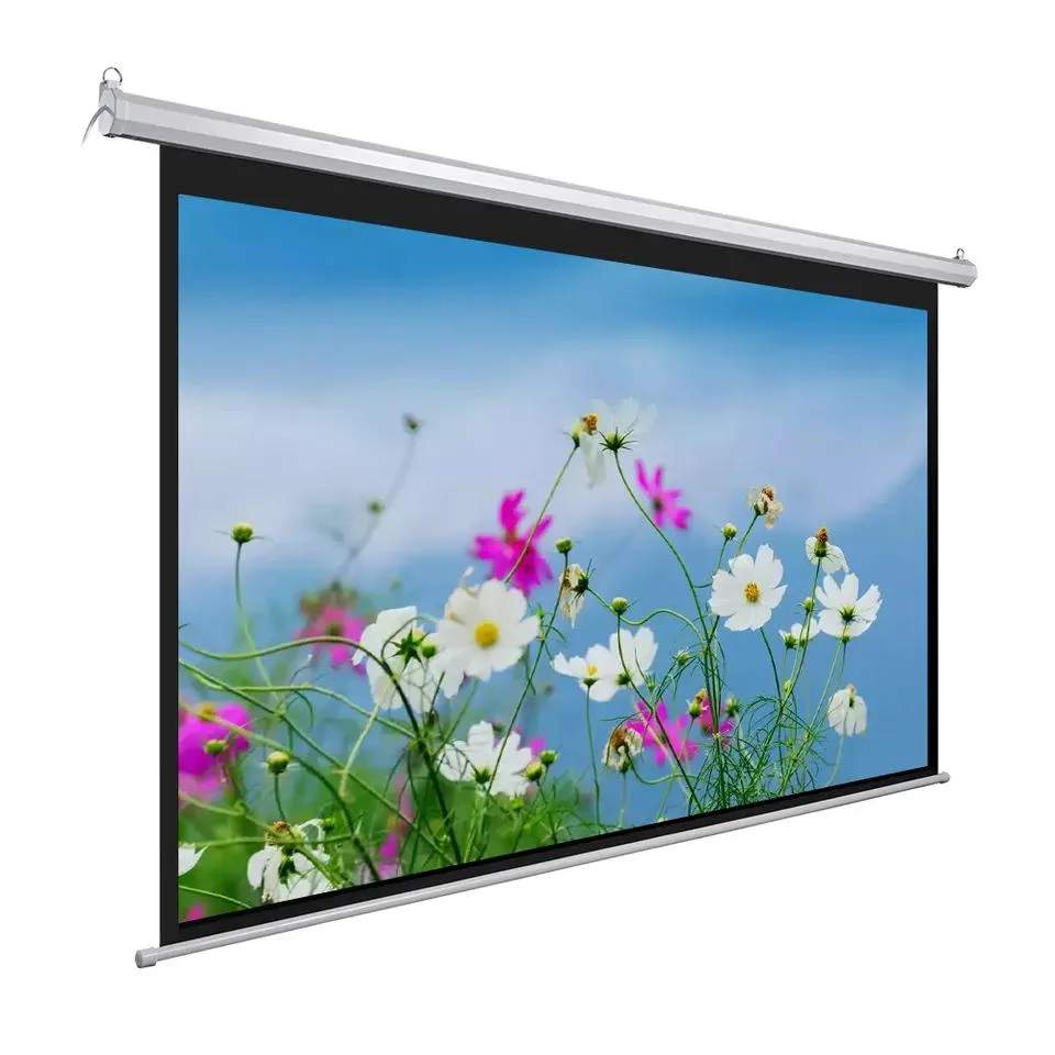 Movie Theater Screen Motorized Projector Screen