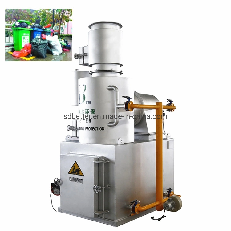 Waste Treatment Machines Medical Waste Incinerator for Prevent Viral Infection