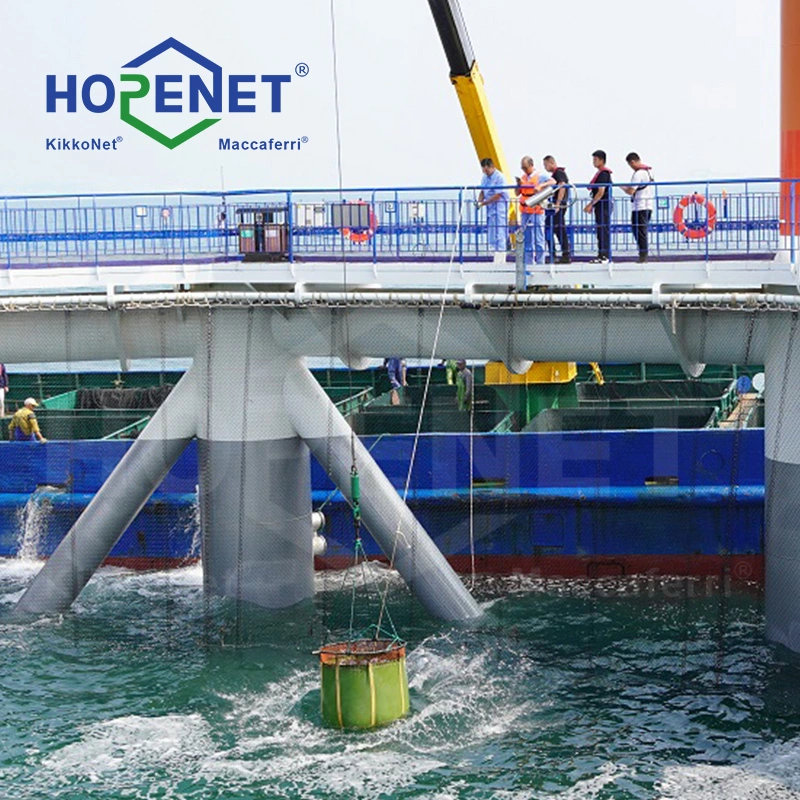 Hopenet Nets Aquaculture Polyester Mesh Fish Farm Net Cage Pet Net Tuna Chile