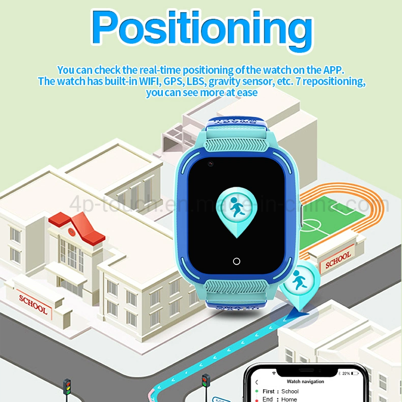 Nouvelle carte SIM étanche 4G LTE IP67 pour communication bidirectionnelle Smart GPS Phone Watch for Avoid kidnapping D62