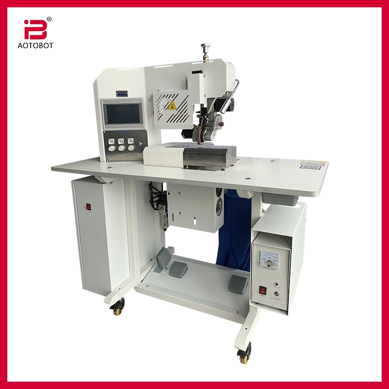 Hf-502b Sportswear Ultrasonic Cutting and Welding Machine Seamless Bonding Machine