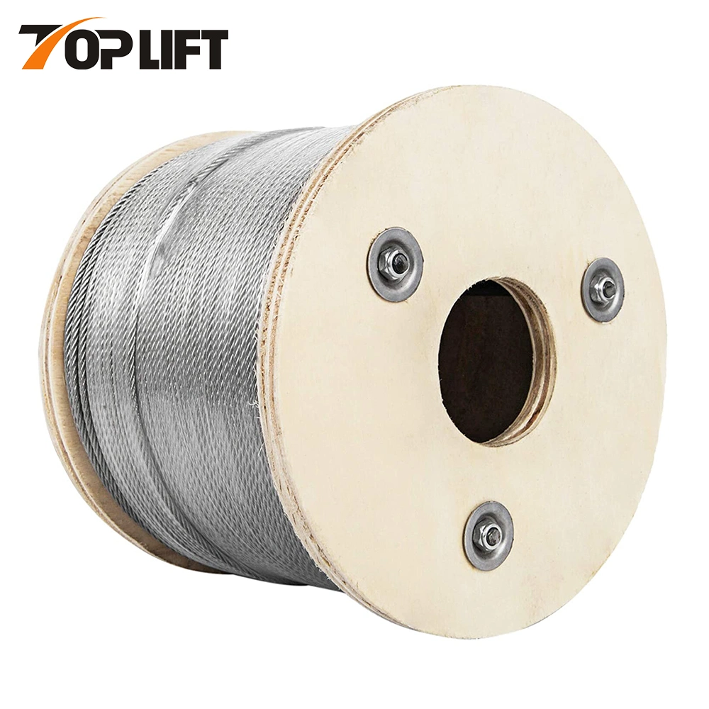 6*41sw+cable de acero galvanizado trenzado IWR cable de acero galvanizado cable de acero galvanizado