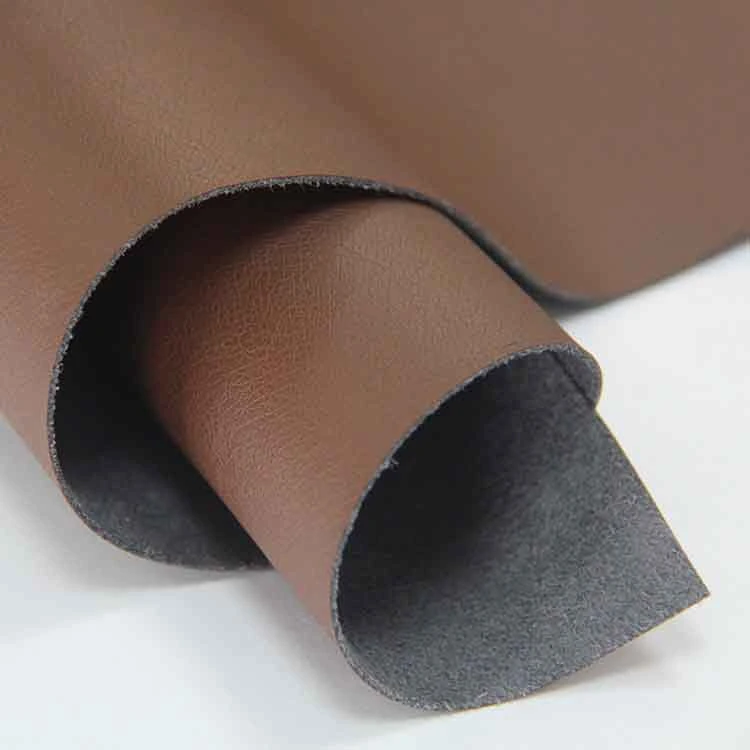 0,6 mm de calzado transpirable suave de microfibra de Material de revestimiento de cuero