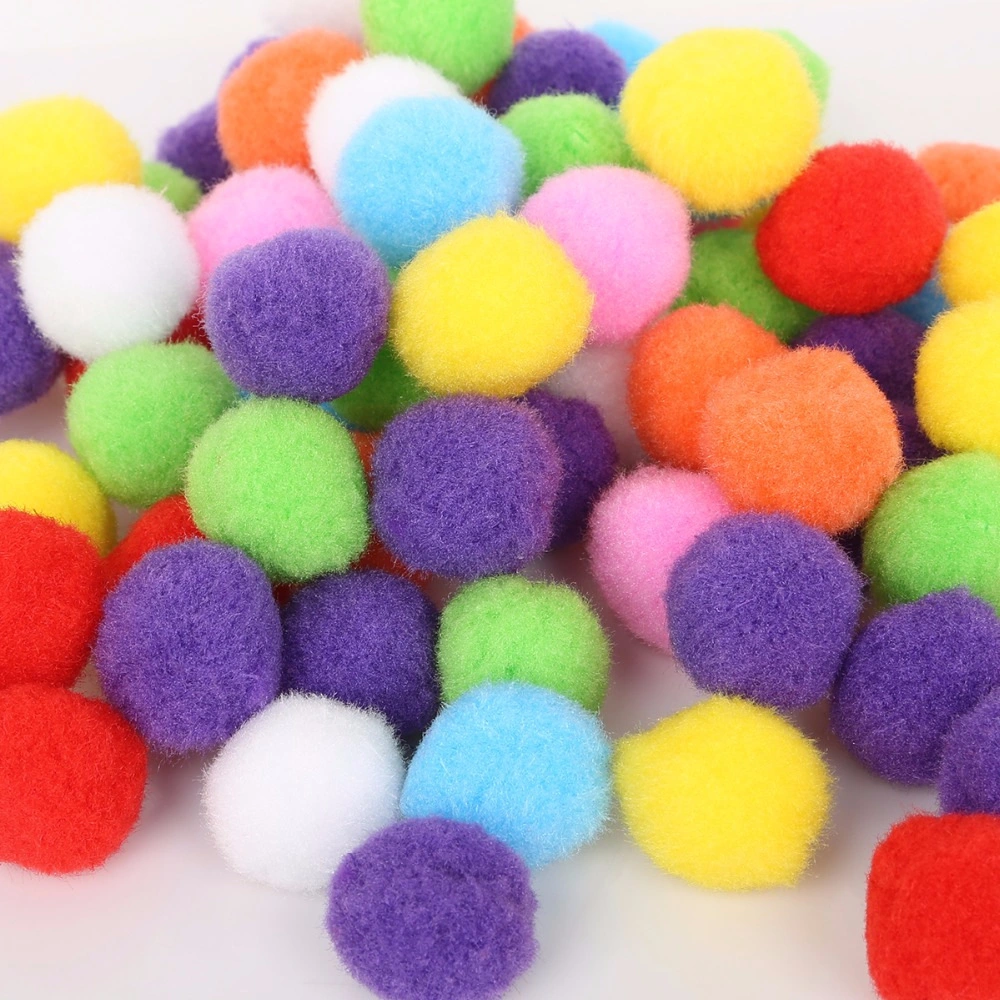 Factory Supply DIY Crafts Pipe Cleaners and Pompoms Suits Toys for Kids or Wedding Party Decoration