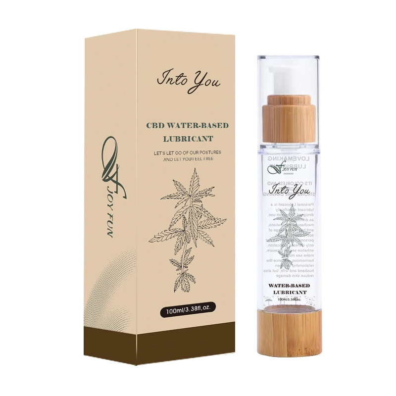 Óleo lubrificante OEM Lubrificante Seda sexual Lubrificante à base de água Toque em lubrificantes para sexo com sabor a fruta de 100 ml à base de água