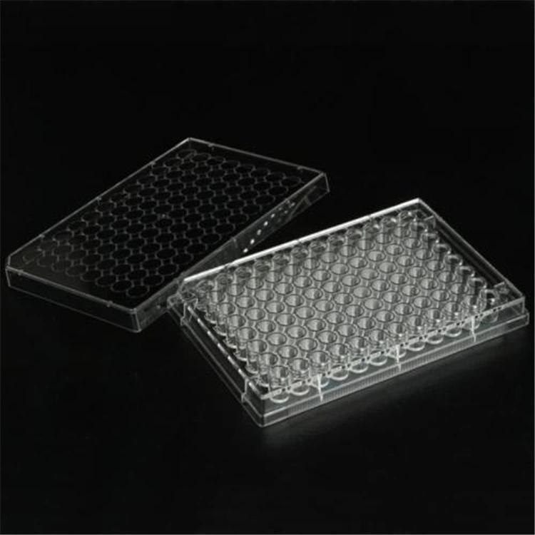 Medical PS Material Disposable Flat Bottom U Shape Bottom 96 Well Cell Culture Plate