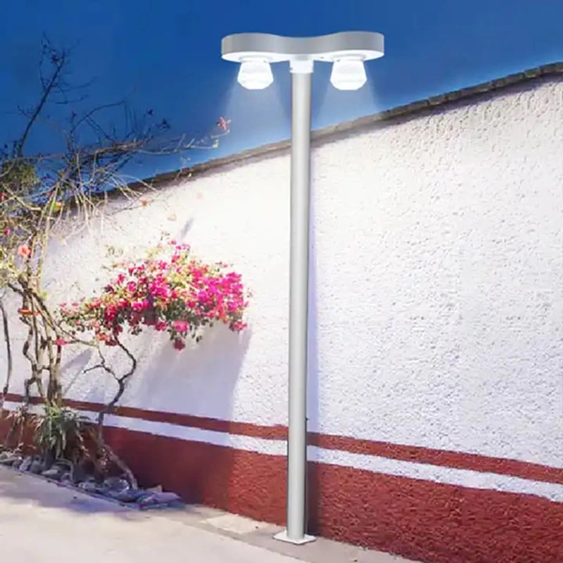 Lichtgesteuerte wasserdichte LED-Solarlampe im Freien Garten Courtyard Lampe