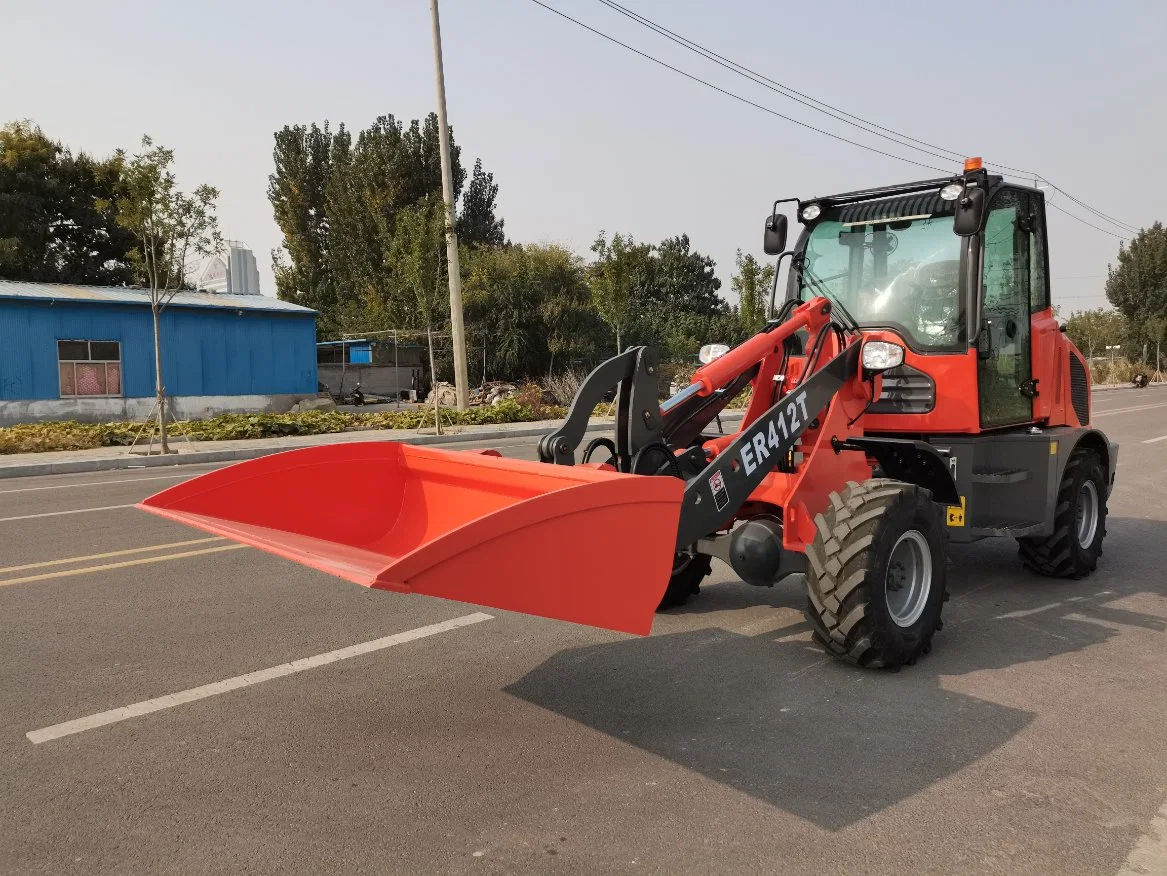 Small Mini Wheel Loader with Snow Blower with The Advantage of Good Price