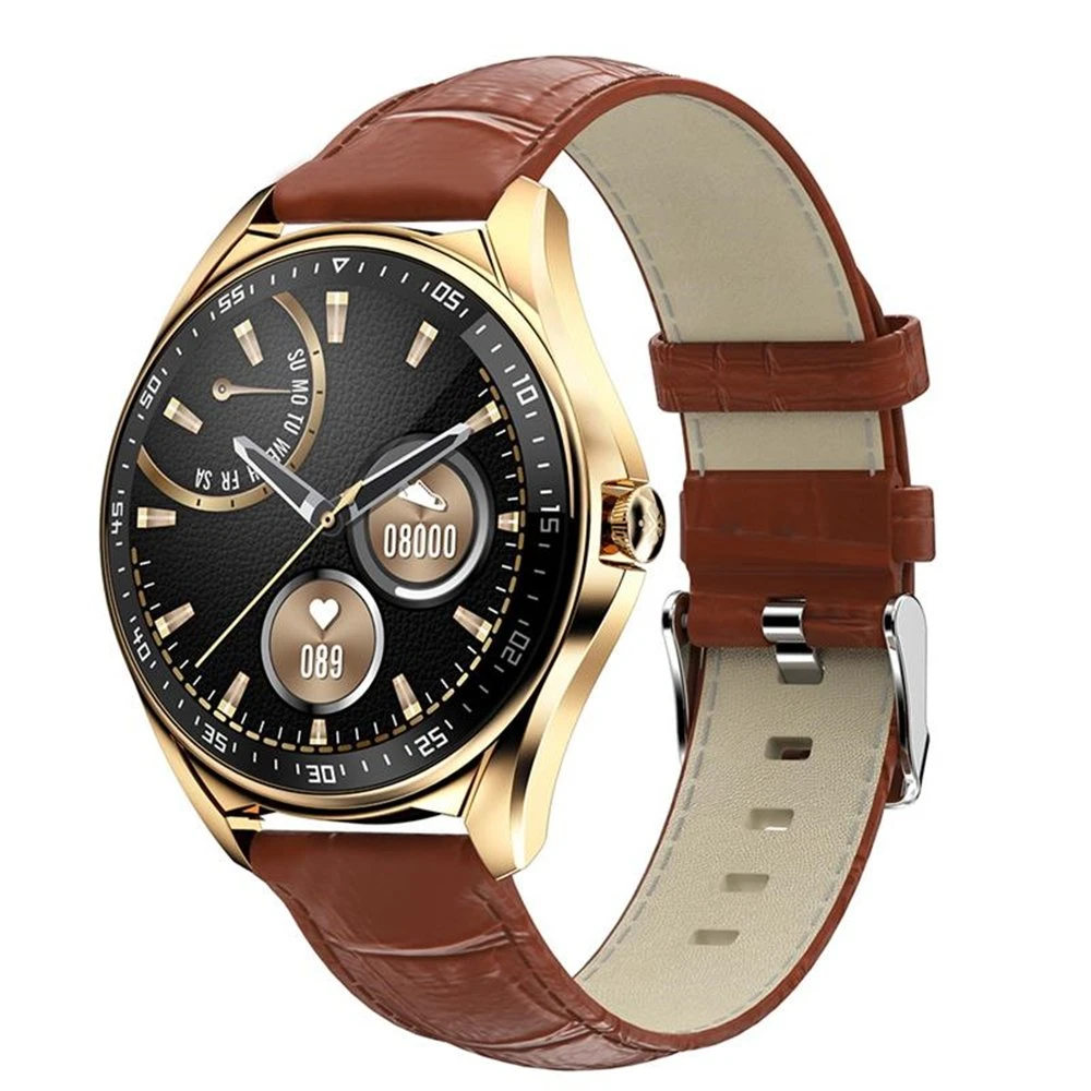 E16 Bluetooth Calling Round Music Control Men Sport Smart Watch