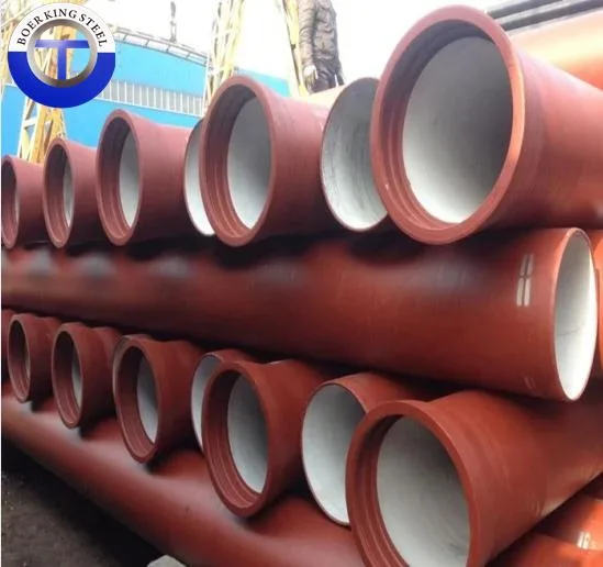 En545 En598 Class K7 K9 Water Pressure Ductile Iron Pipe