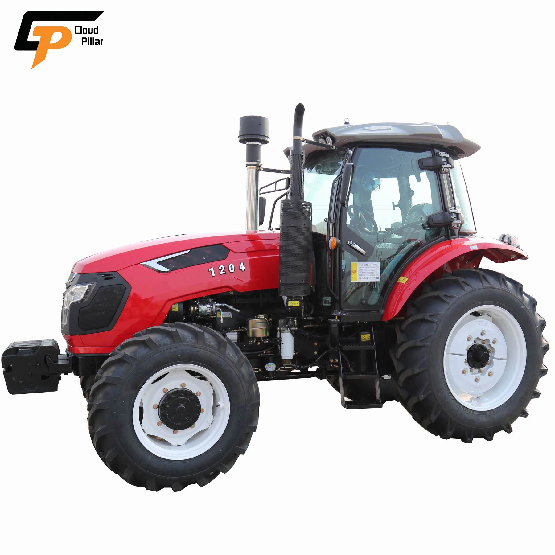 China Weifang Manufacturer Agriculture Machinery Yto Yuchai Weichai 6 Cylinders Engine 4X4 4WD 120HP Cheap Big Forestry Tractors for Logging Price