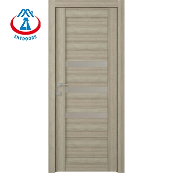 BS Certificated Zhtdoors Residence Exterior Industrial Fire Prevention Modern Wooden Fire Block Doors Wooden