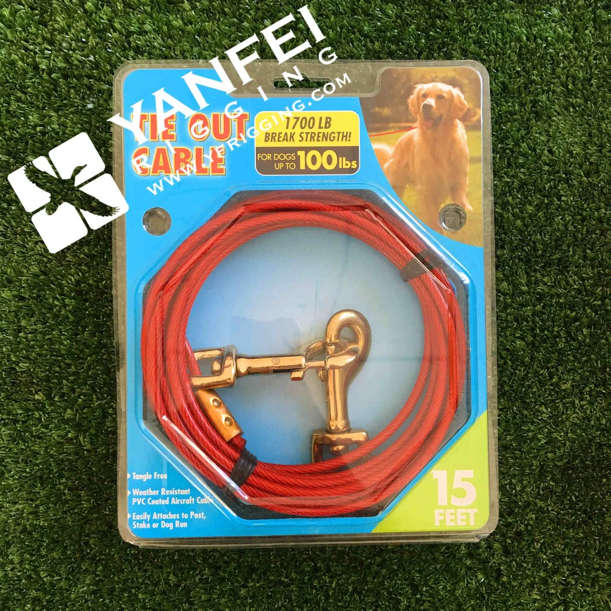 Tie out Cable for Puppies Medium Dogs