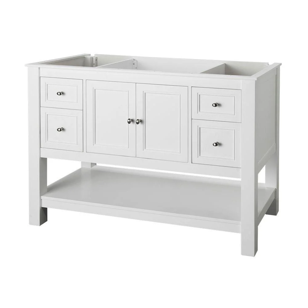 Mobiliario de Casa Cuarto de baño Cabinet con lavabo doble Vanity Tops