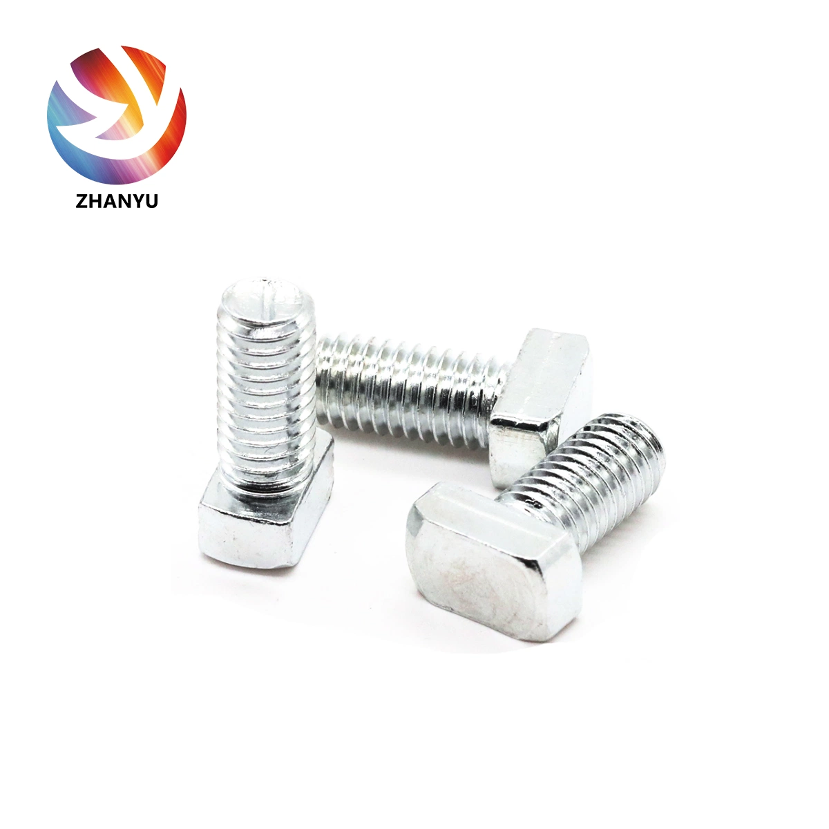 Factory Supplier Customized Zinc Plated Carbon Steel Hammer Head T Bolt T-Bolt