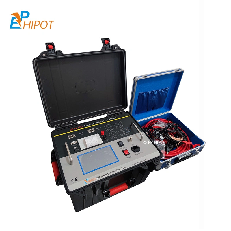 Epjs 12kv Capacitance and Dissipation Factor Tester Cdf Test Kit