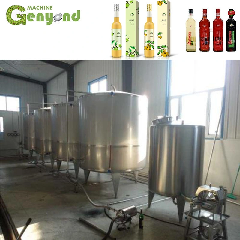 Blueberry Grape Apple Fruit Wine Making Machine for Wine Factory