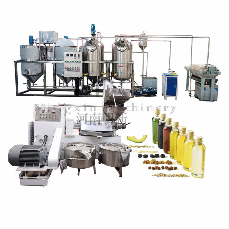 Oil Refinery Machine Palm Refined Peanut Oil Mini Refinery for Sale