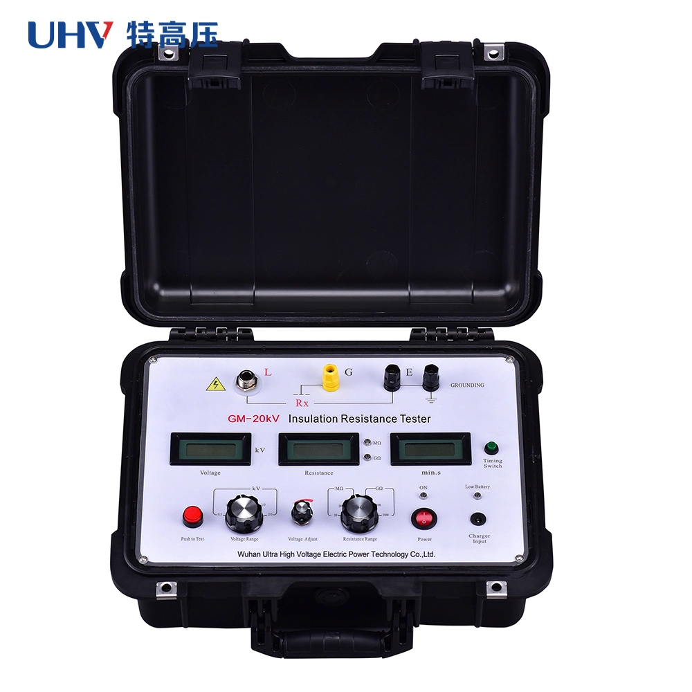 GM-20kv Megohmmeter Cable and Transformer Insulation Resistance Measurement