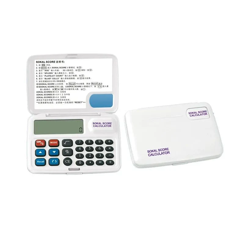 Cadeaux médicaux personnalisés calculateur portable de BSA médical de poche