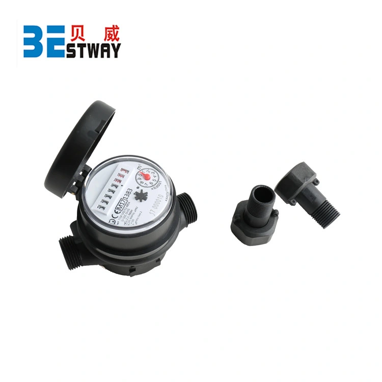 Quality Assurance Long Service Life Plastic Water Meter with 1 Year Warranty