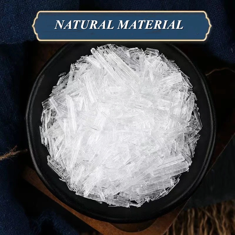 100% puro cristal mentol natural con un 99,9% de la L-mentol