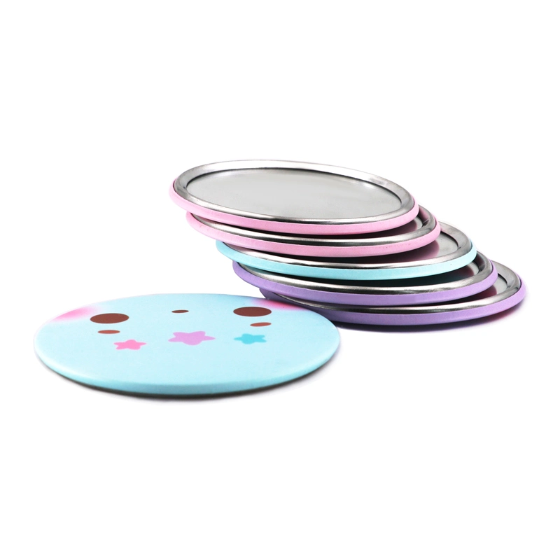 2022 Mini Round Cheap Small Makeup Pocket Mirror for Promotional