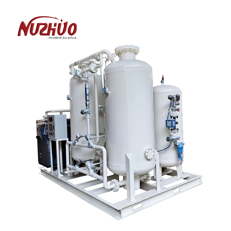 Nuzhuo 93% Psa Oxygen Plant Oxygen Bottling Plant Cylinder Filling Station