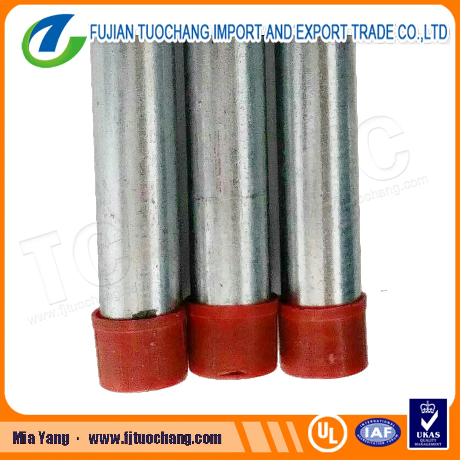 BS En61386 Galvanized Steel Conduit Pipe Metal Conduit