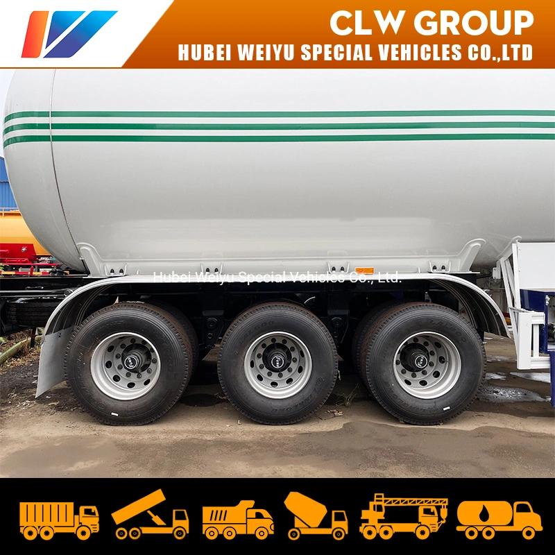 25 Tons Lp Gas Haulage Tanker Propane Delivery Trailer