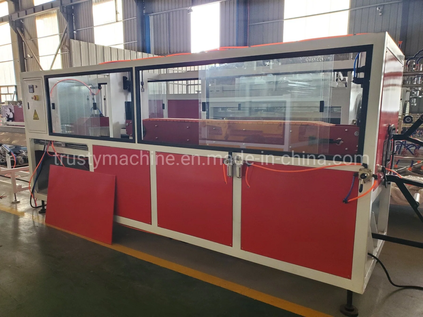 PVC WPC Window and Door Profile Production Extrusion Line Making Make Machine Equipment