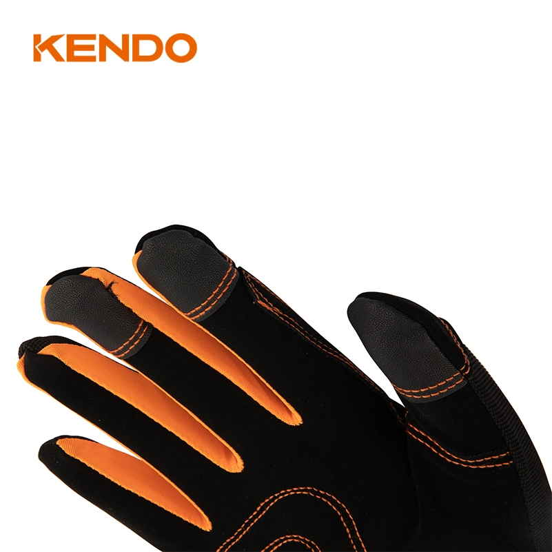 Mechanic Gloves Foam Insert in Palm and Knuckle for Anti-Vibration Protection