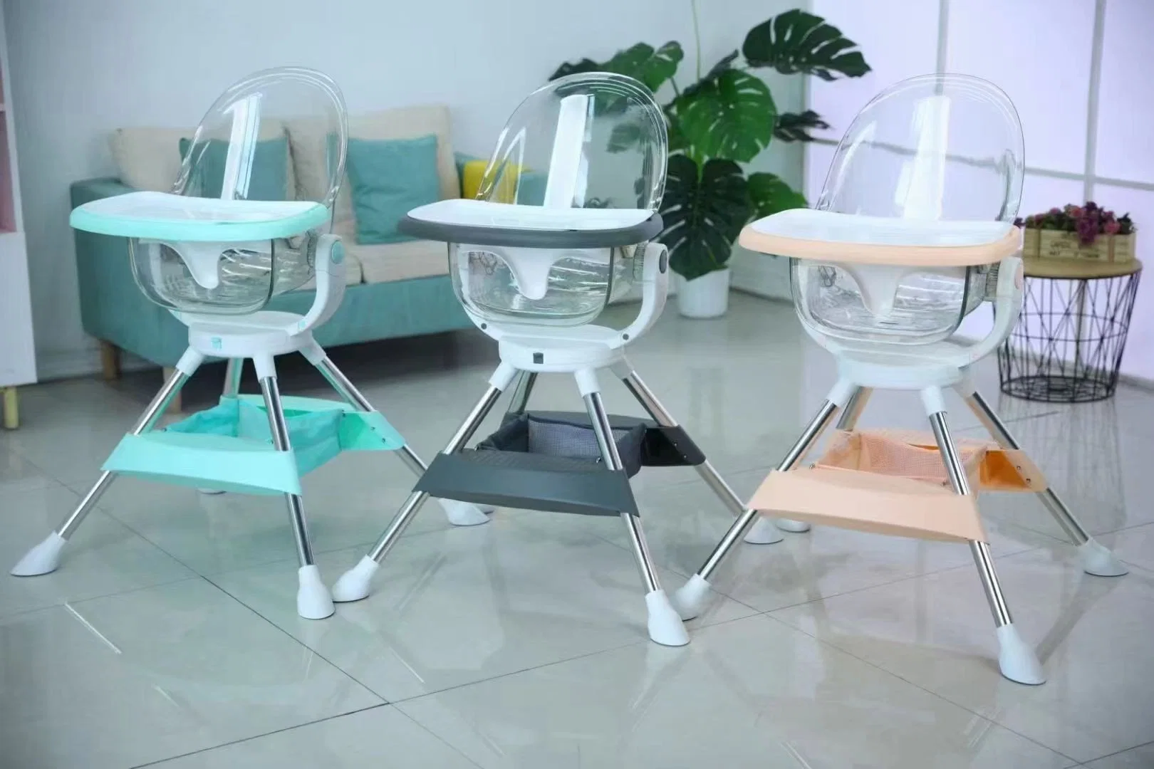 High quality/High cost performance  and Best-Selling Baby High Chair, Safe and Convenient