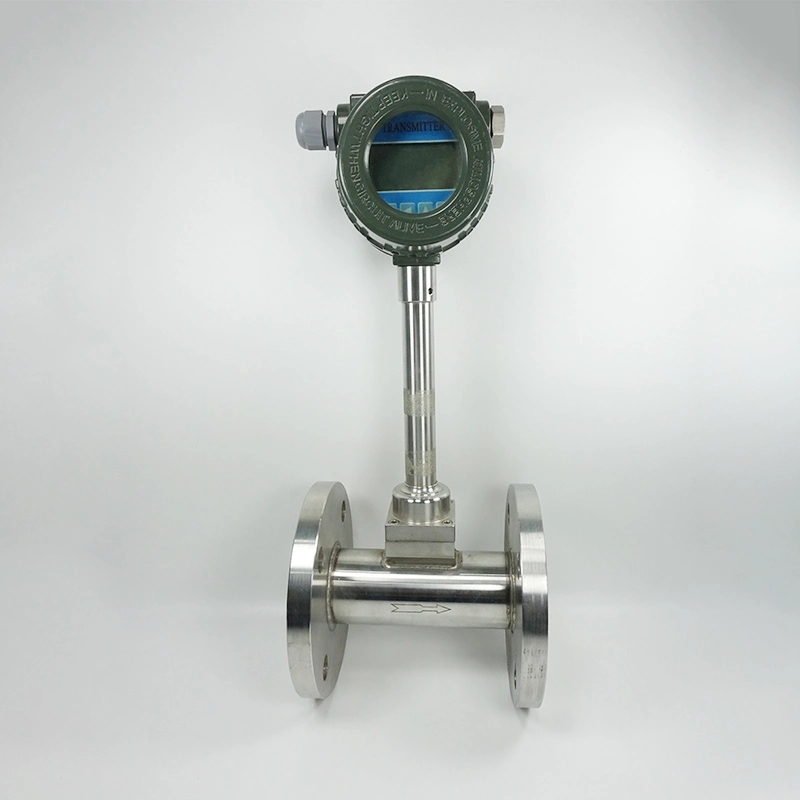 Liquid Air Steam Low Cost Digital Vortex Flow Meter Made in China