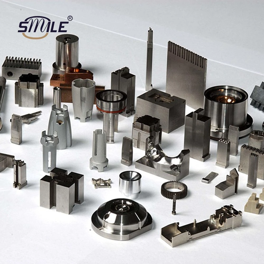 Smile China Precision Custom OEM Service CNC Copper Parts Automatic Lathe CNC Fabrication Parts Copper Nut CNC Turning Milling