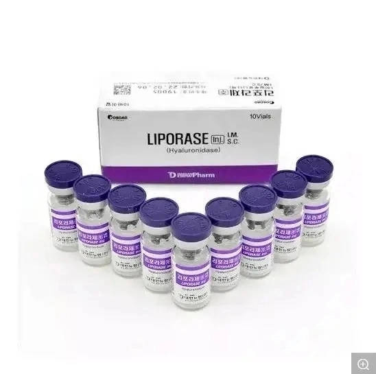 Korean Brand Hyaluronidase Dissolve Hyaluronic Acid Injection Lipase Ha Dermal Fillerdissolve Hyaluronic Acid Filler Liporase